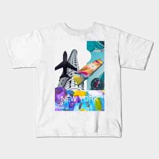 New York On Time Kids T-Shirt